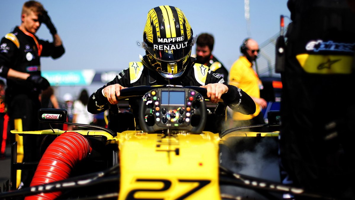 Nico Hülkenberg před závodem v Melbourne