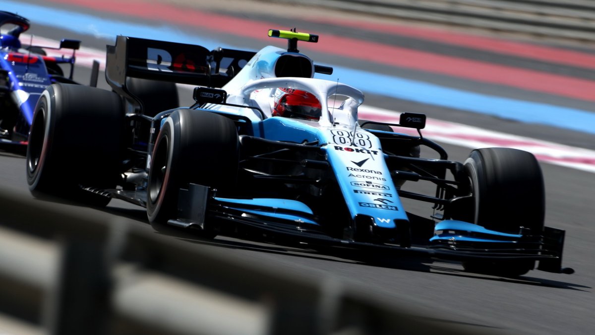 Robert Kubica v tréninku ve Francii