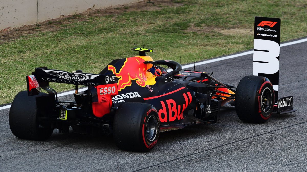 Alexander Albon dojel třetí v závodě v Toskánsku