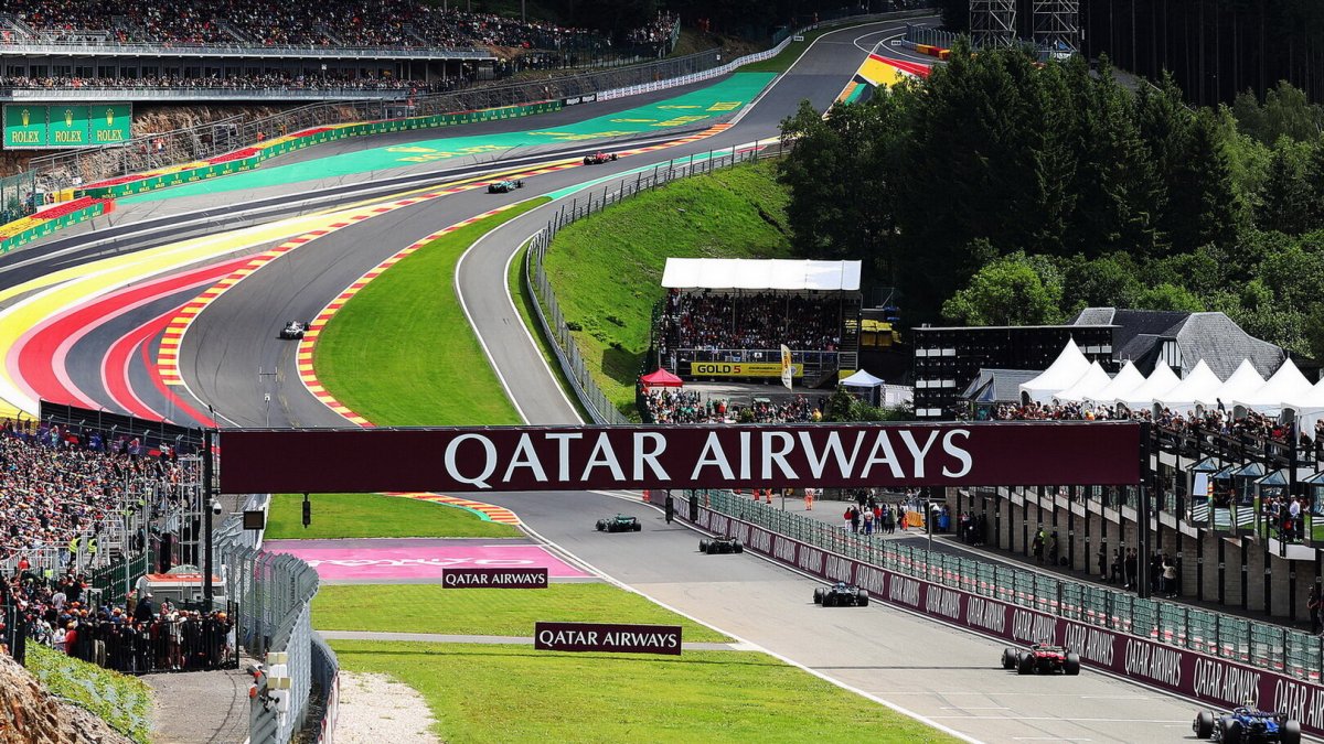 Eau Rouge v Belgii