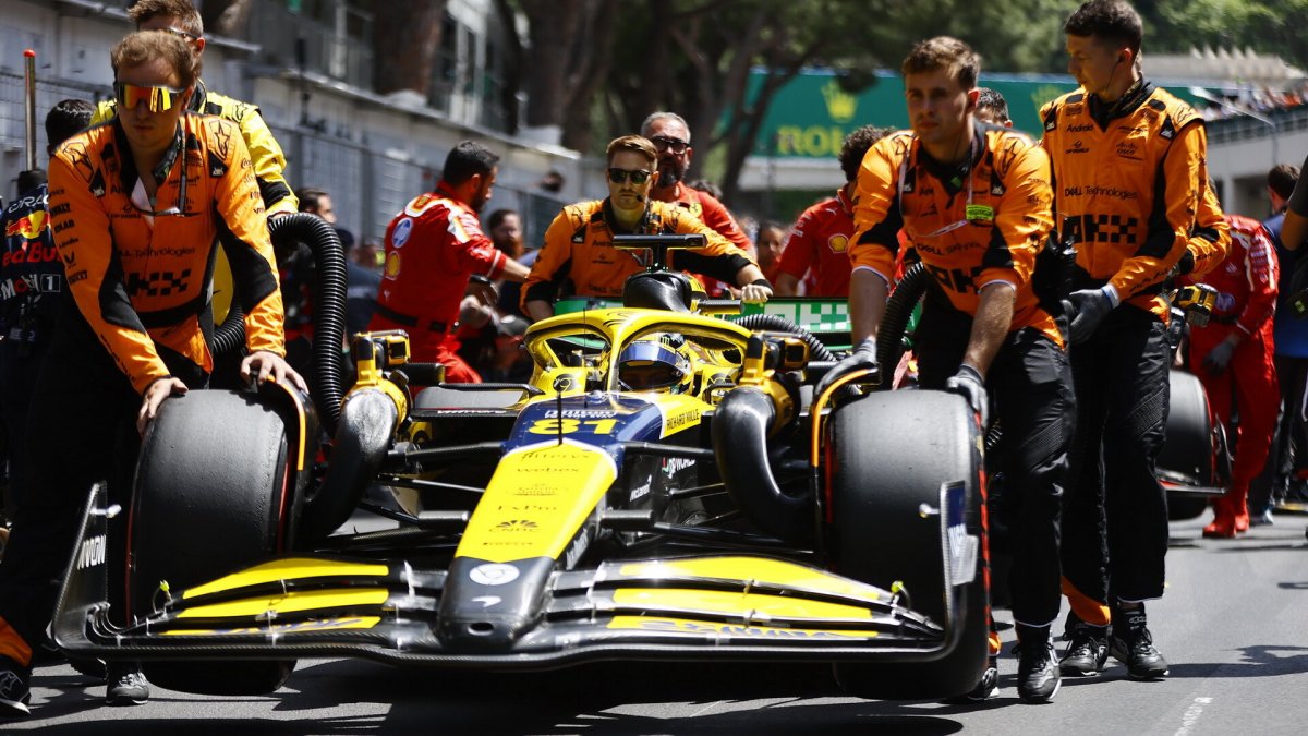 Oscar Piastri před závodem v Monaku