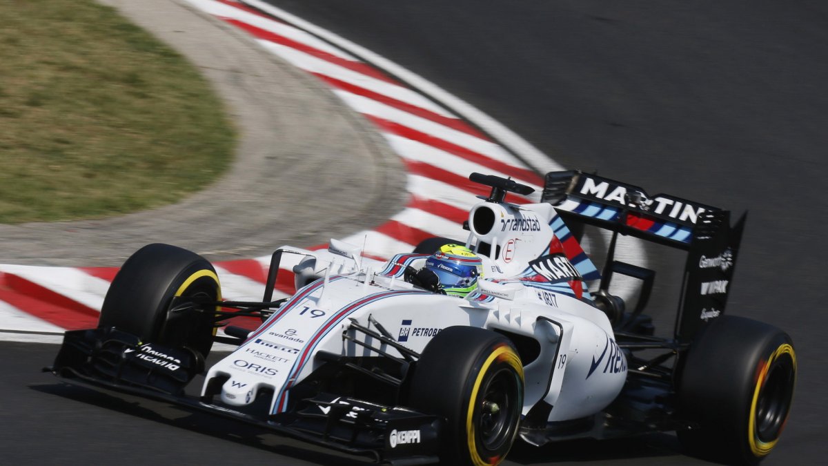 Felipe Massa s Williamsem FW37