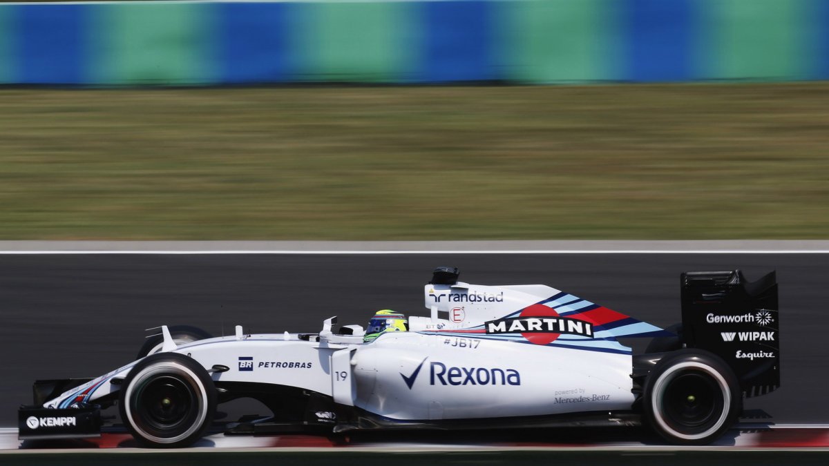 Felipe Massa s Williamsem FW37