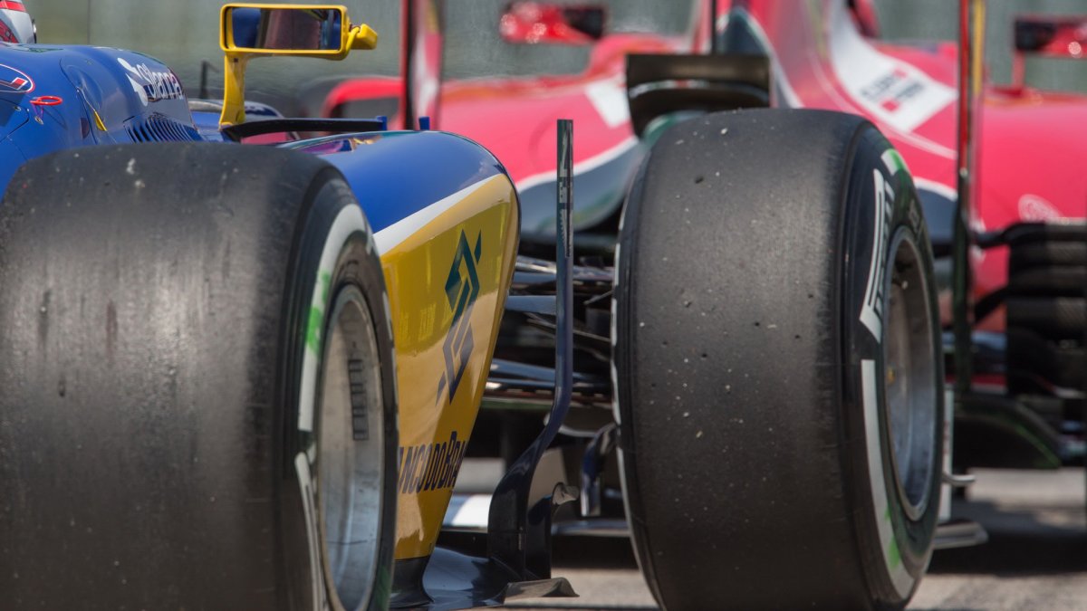 Pneumatiky vozu Sauber C34 - Ferrari