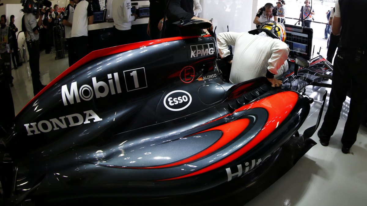 Fernando Alonso v Mexiku
