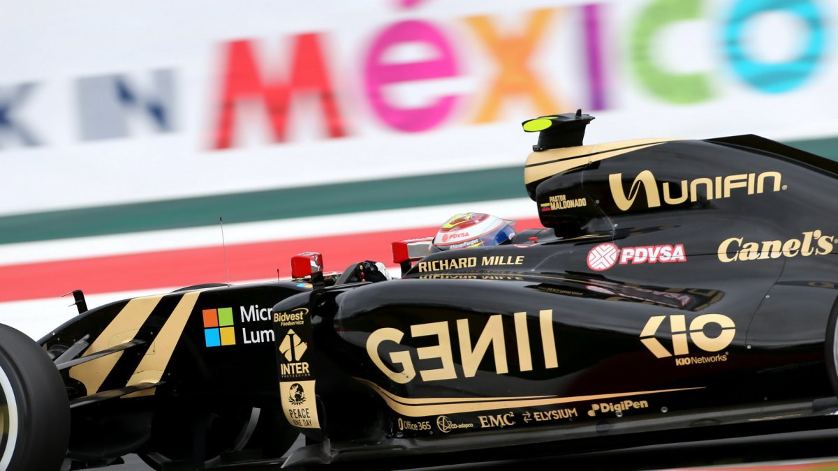 Pastor Maldonado v Mexiku