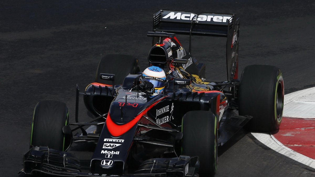 Fernando Alonso v Mexiku