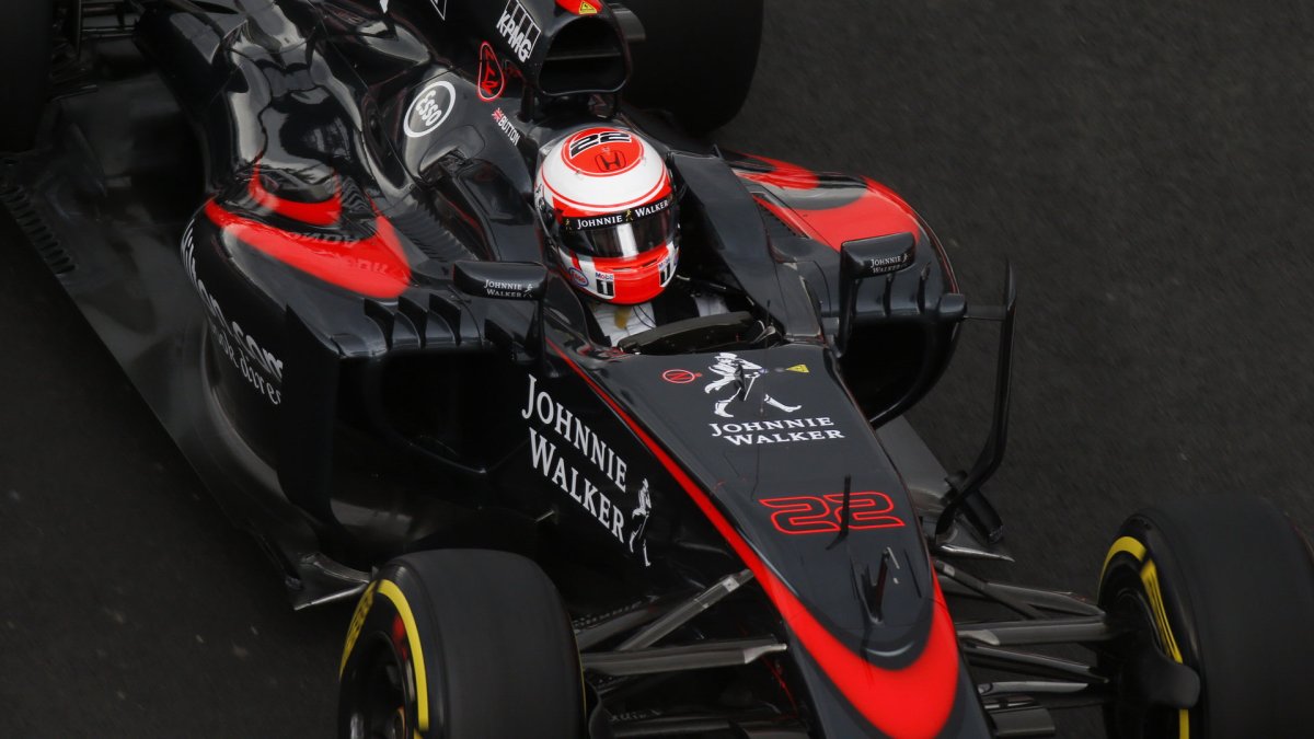 Jenson Button v Mexiku