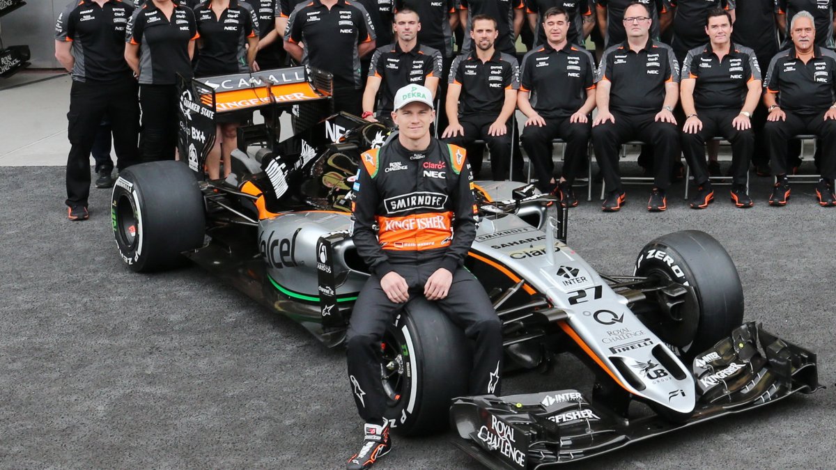 Nico Hülkenberg v Mexiku