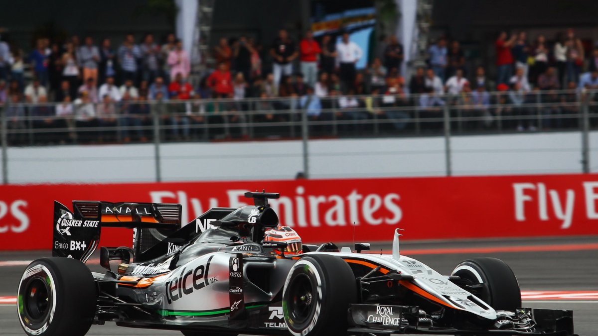 Nico Hülkenberg v Mexiku