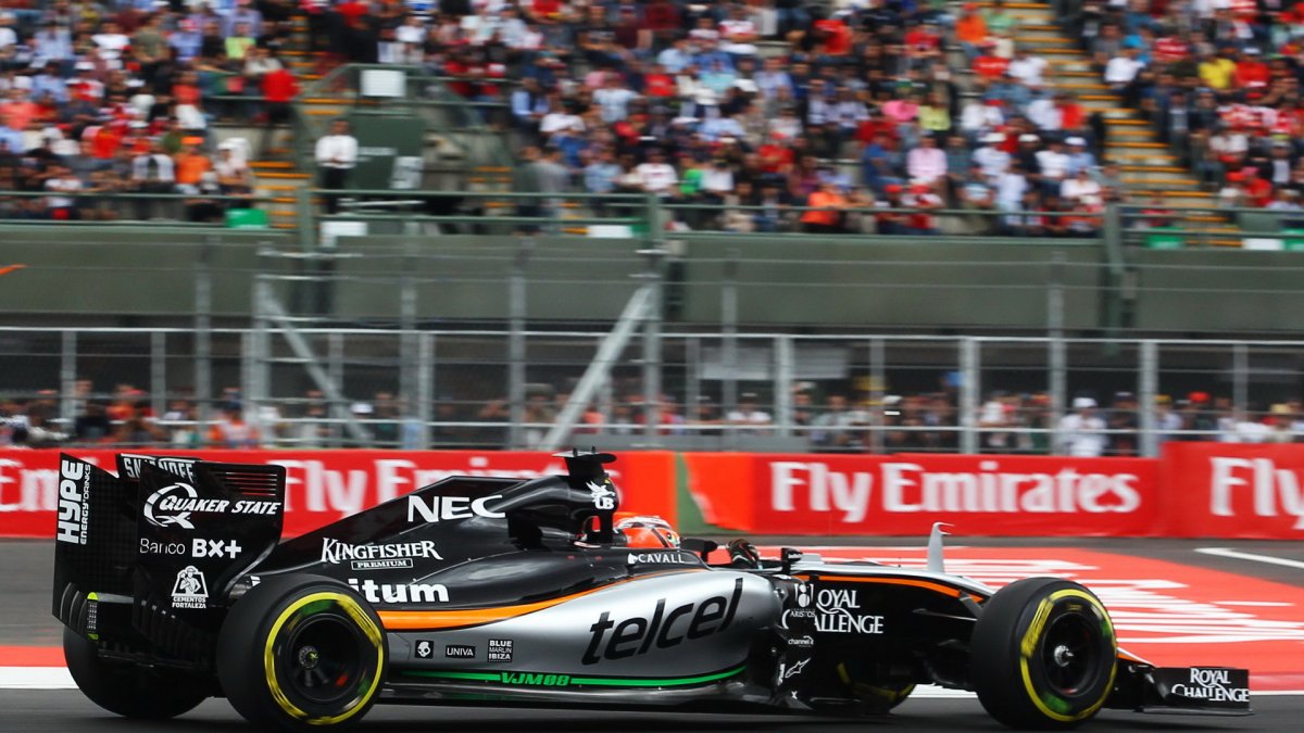 Nico Hülkenberg v Mexiku