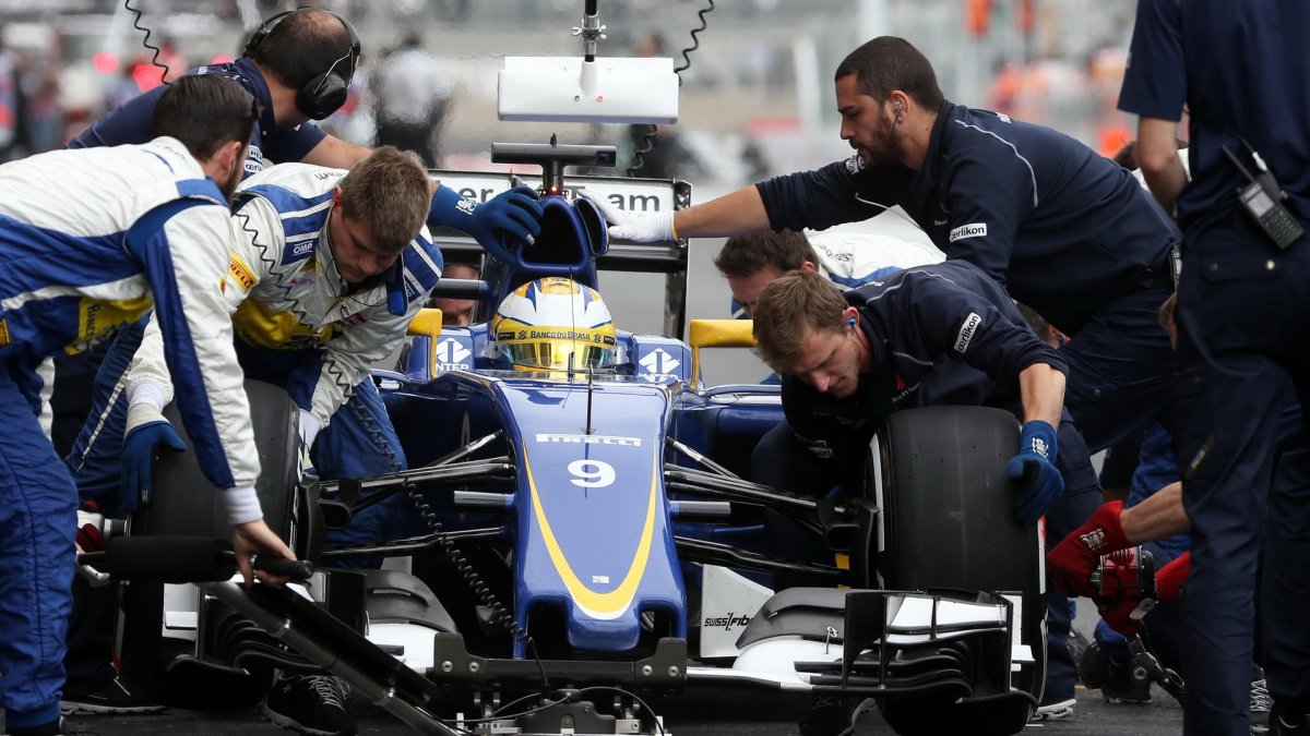 Marcus Ericsson v Mexiku