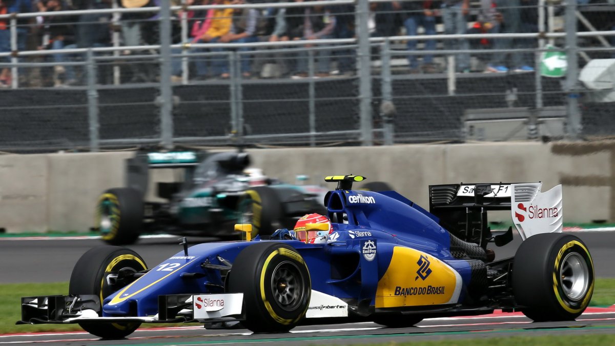 Felipe Nasr v Mexiku