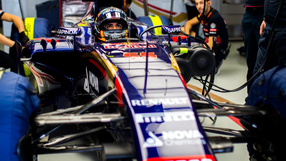 Carlos Sainz v Mexiku
