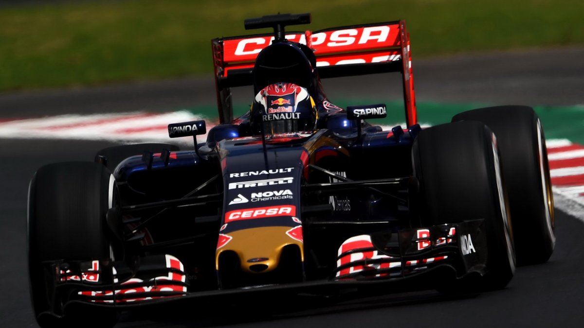 Max Verstappen v Mexiku