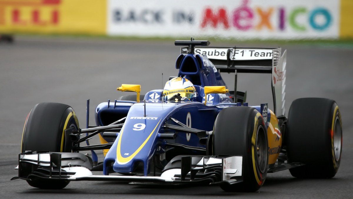 Marcus Ericsson v Mexiku