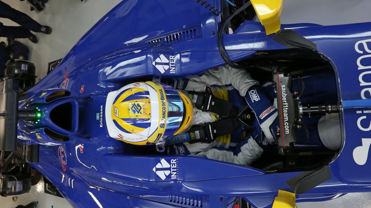 Marcus Ericsson v Mexiku
