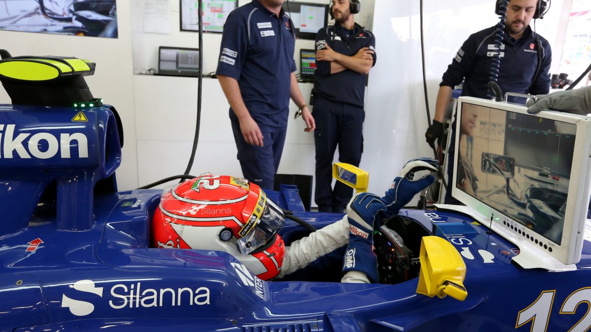 Felipe Nasr v Mexiku