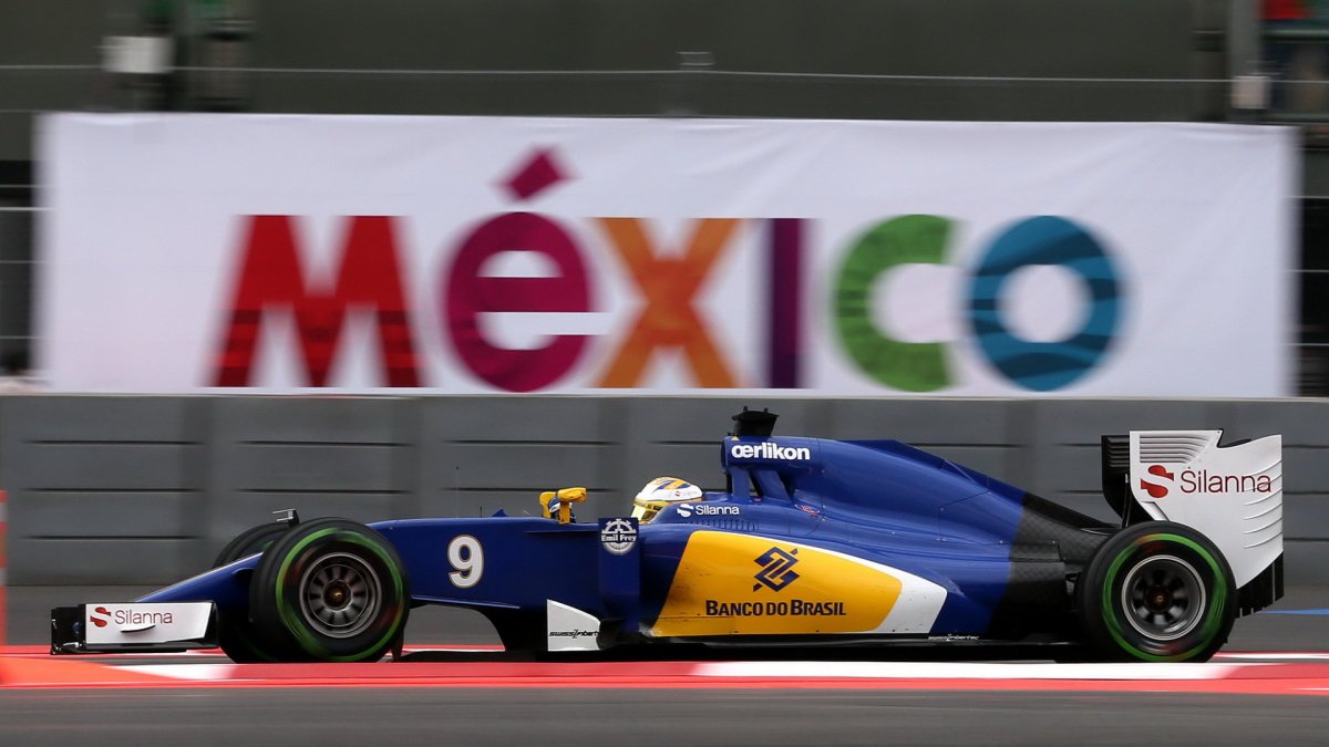 Marcus Ericsson v Mexiku