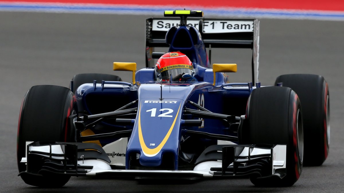 Felipe Nasr v Mexiku