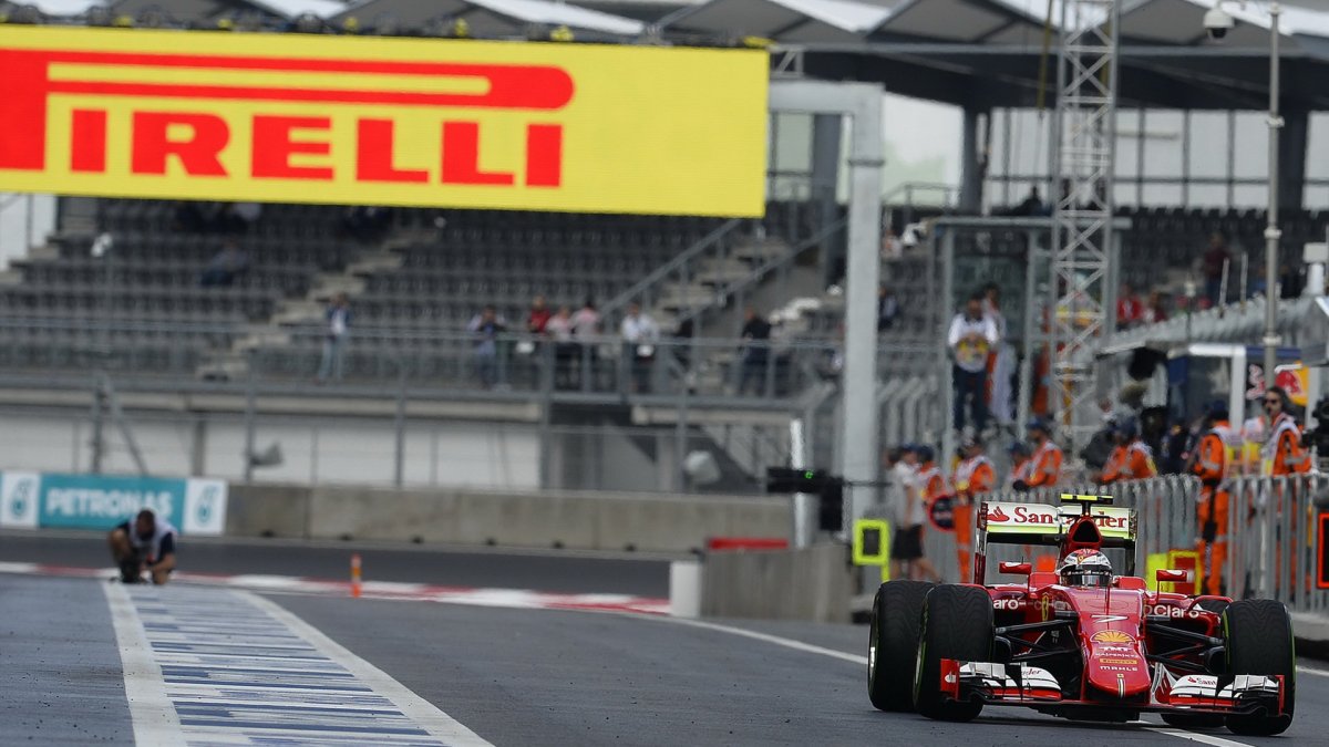 Kimi Räikkönen v Mexiku