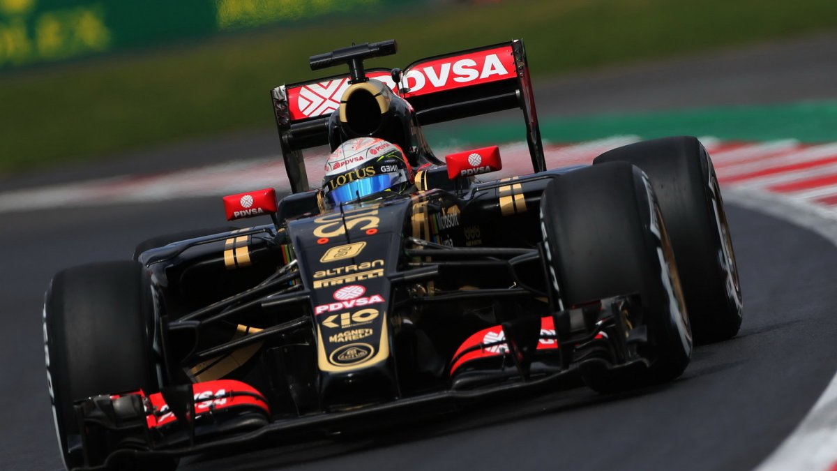 Romain Grosjean v Mexiku