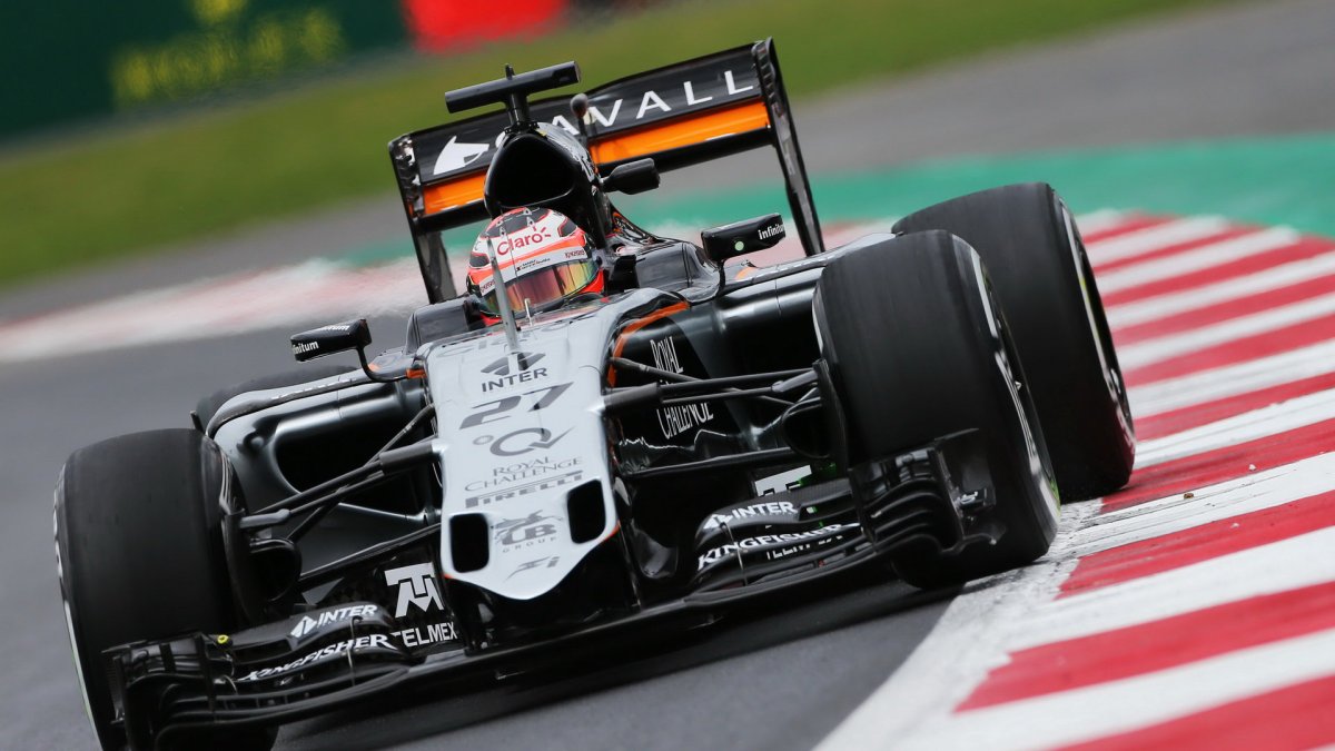 Nico Hülkenberg v Mexiku