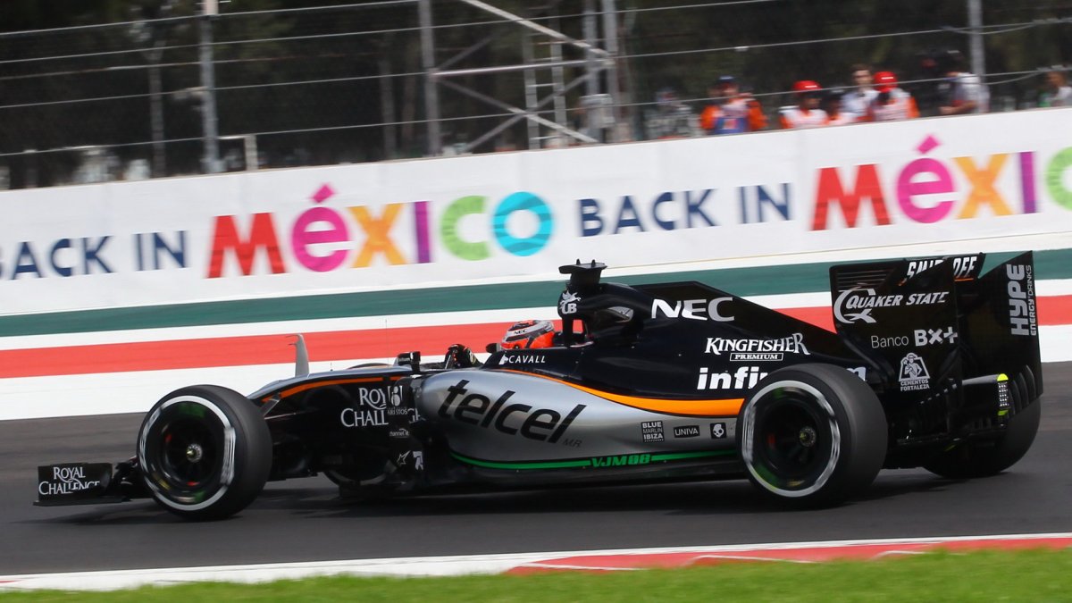 Nico Hülkenberg v Mexiku