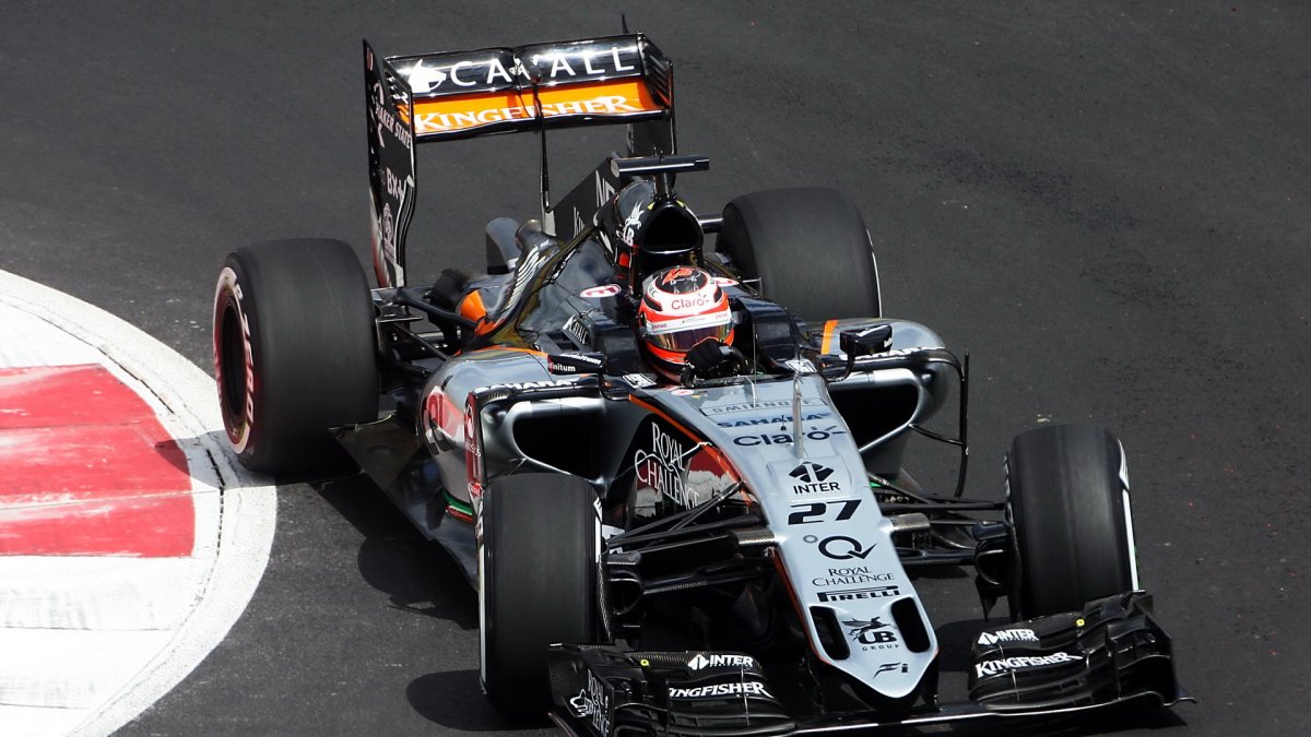 Nico Hülkenberg v Mexiku