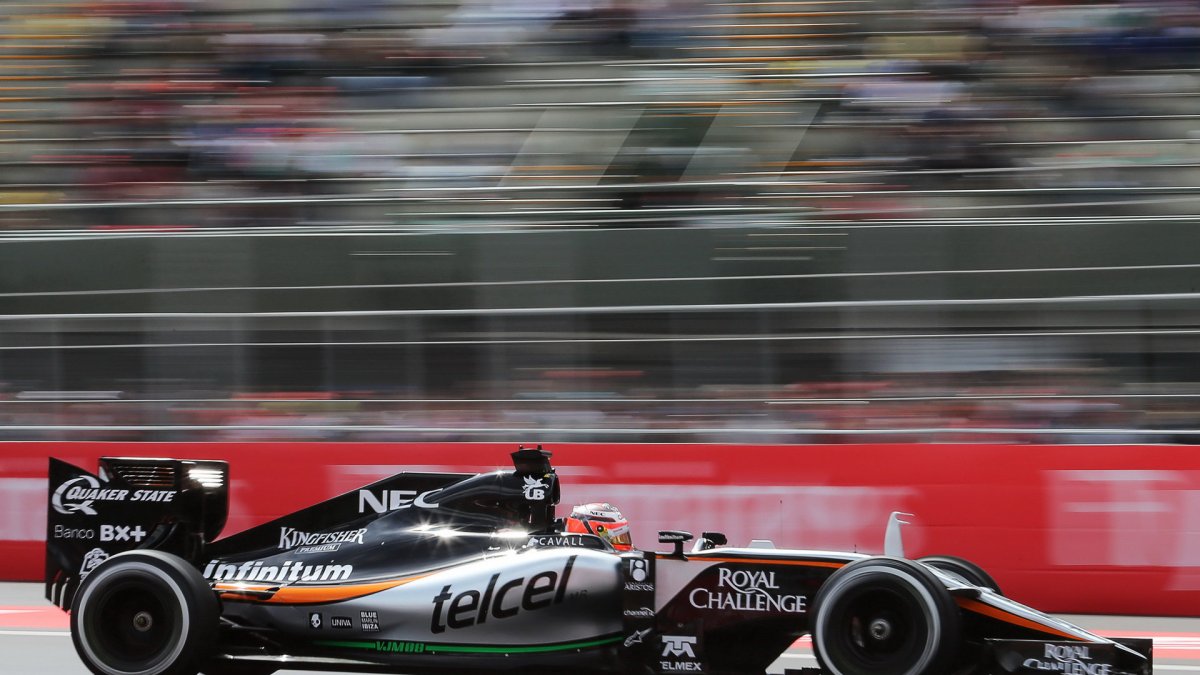 Nico Hülkenberg v Mexiku