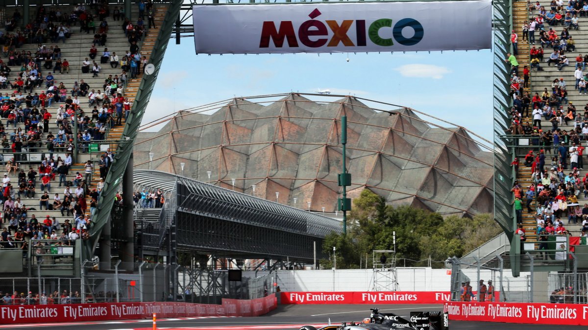 Nico Hülkenberg v Mexiku