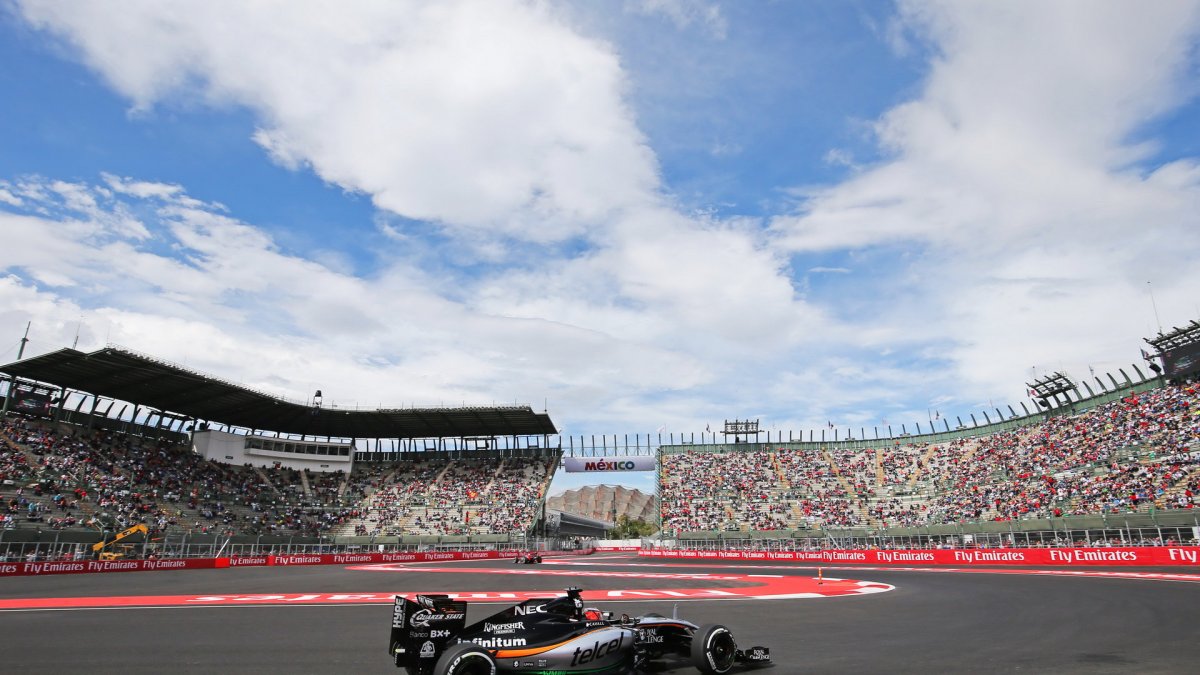Nico Hülkenberg v Mexiku