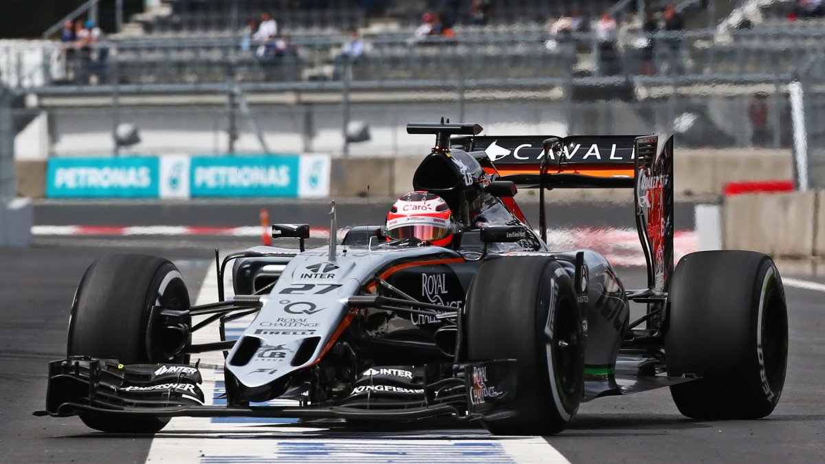 Nico Hülkenberg v Mexiku