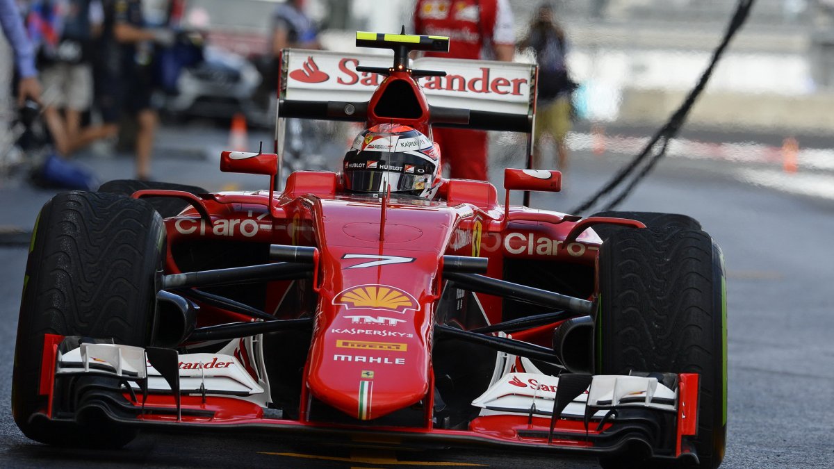 Kimi Räikkönen v Mexiku