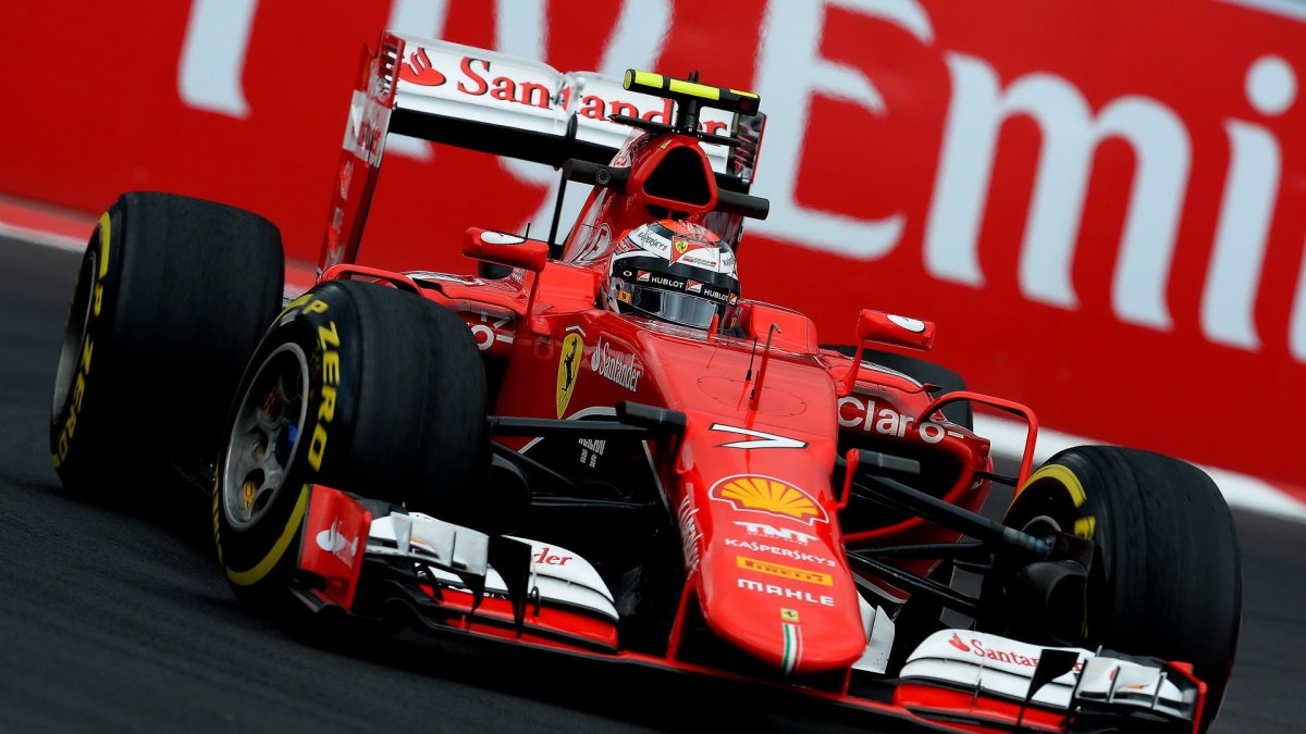 Kimi Räikkönen v Mexiku