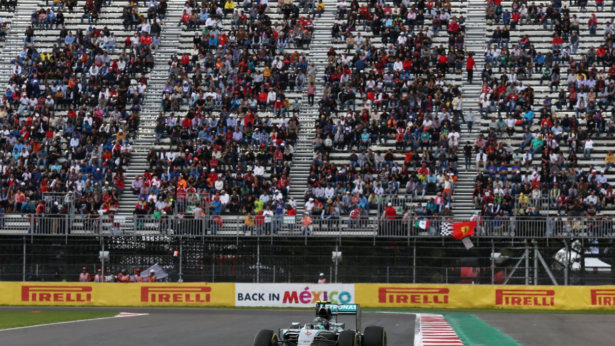 Nico Rosberg v Mexiku