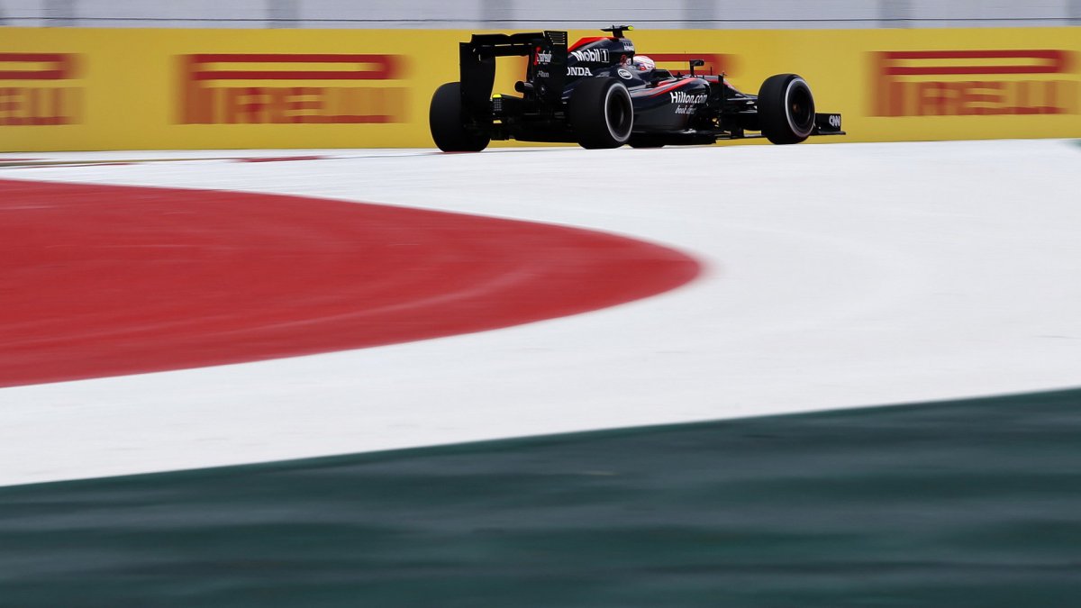 Jenson Buttton v Mexiku