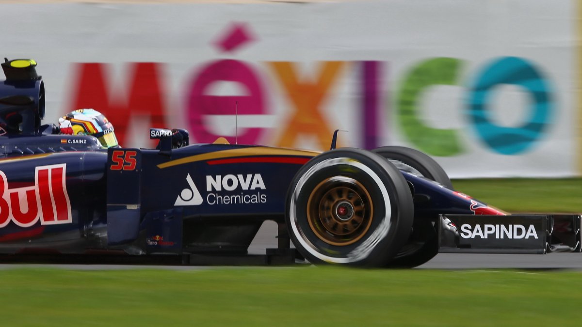 Carlos Sainz v Mexiku