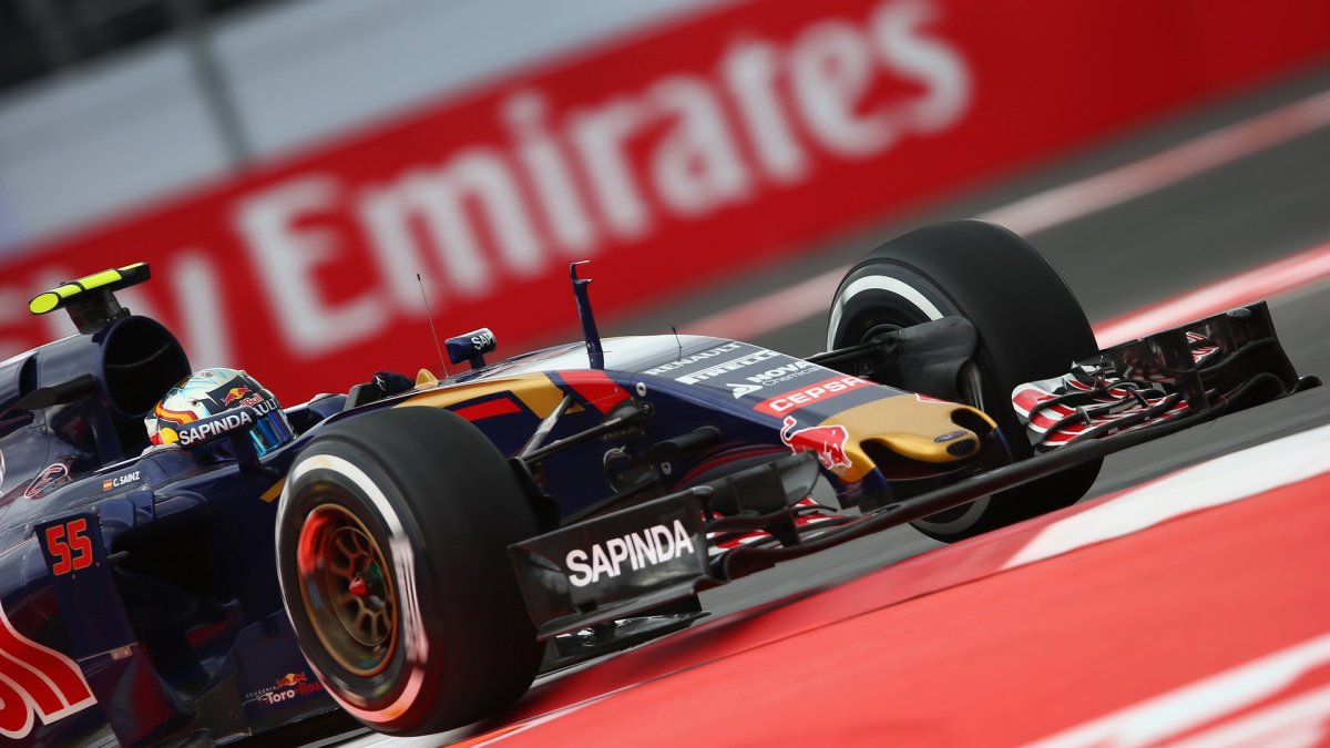 Carlos Sainz v Mexiku