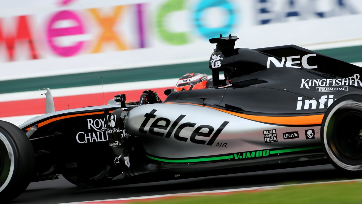 Nico Hülkenberg v Mexiku