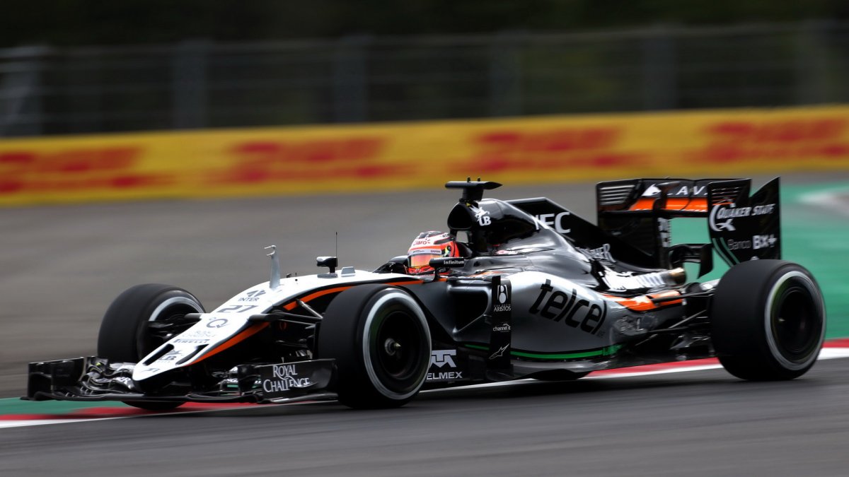 Nico Hülkenberg v Mexiku