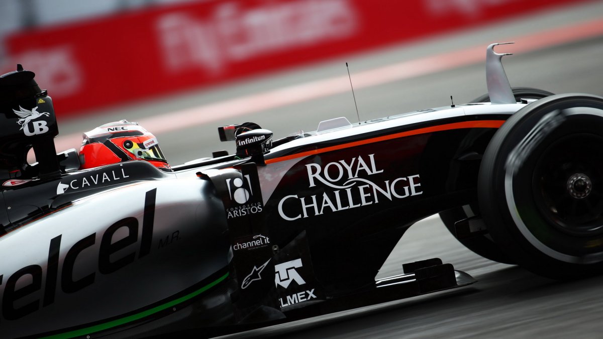 Nico Hülkenberg v Mexiku