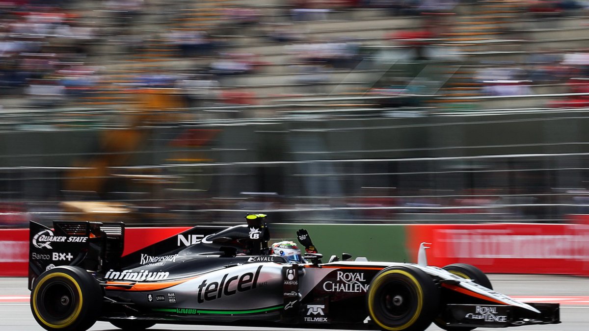 Sergio Pérez v Mexiku