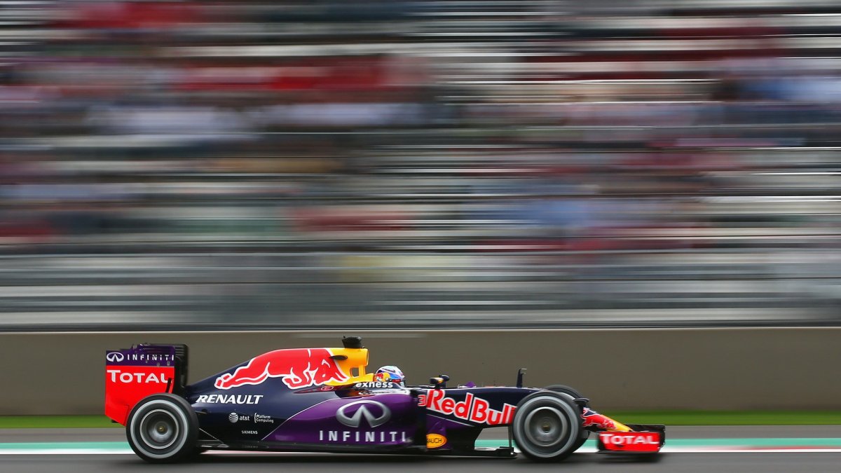 Daniel Ricciardo v Mexiku