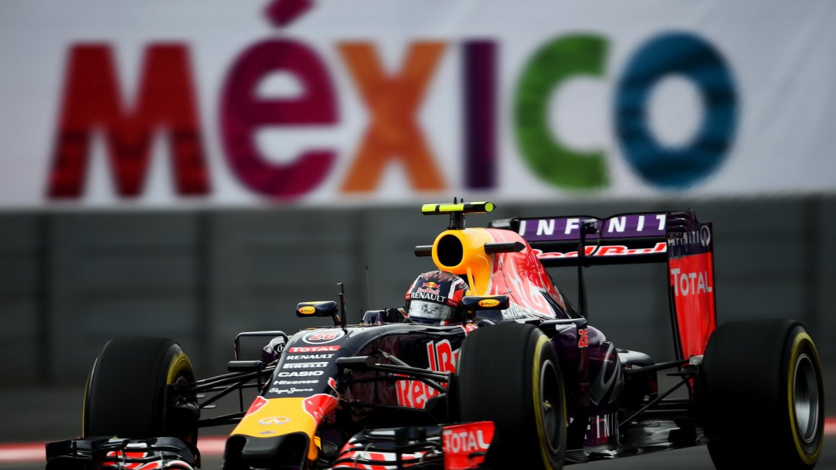 Daniil Kvjat v Mexiku