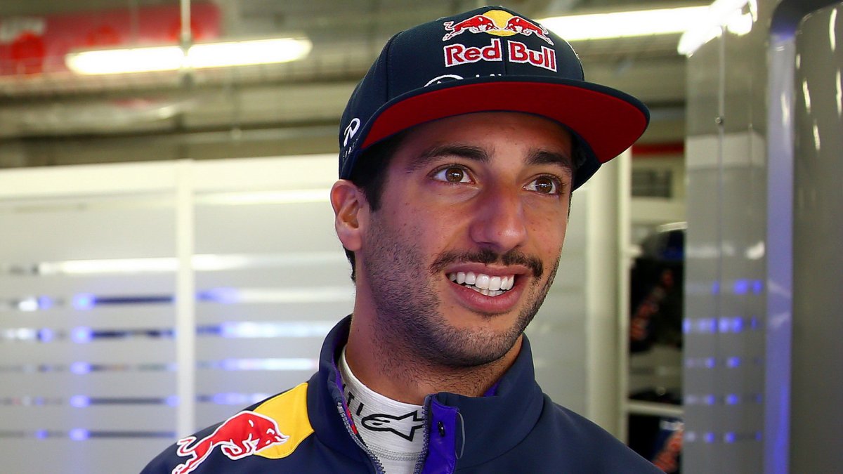 Daniel Ricciardo v Mexiku