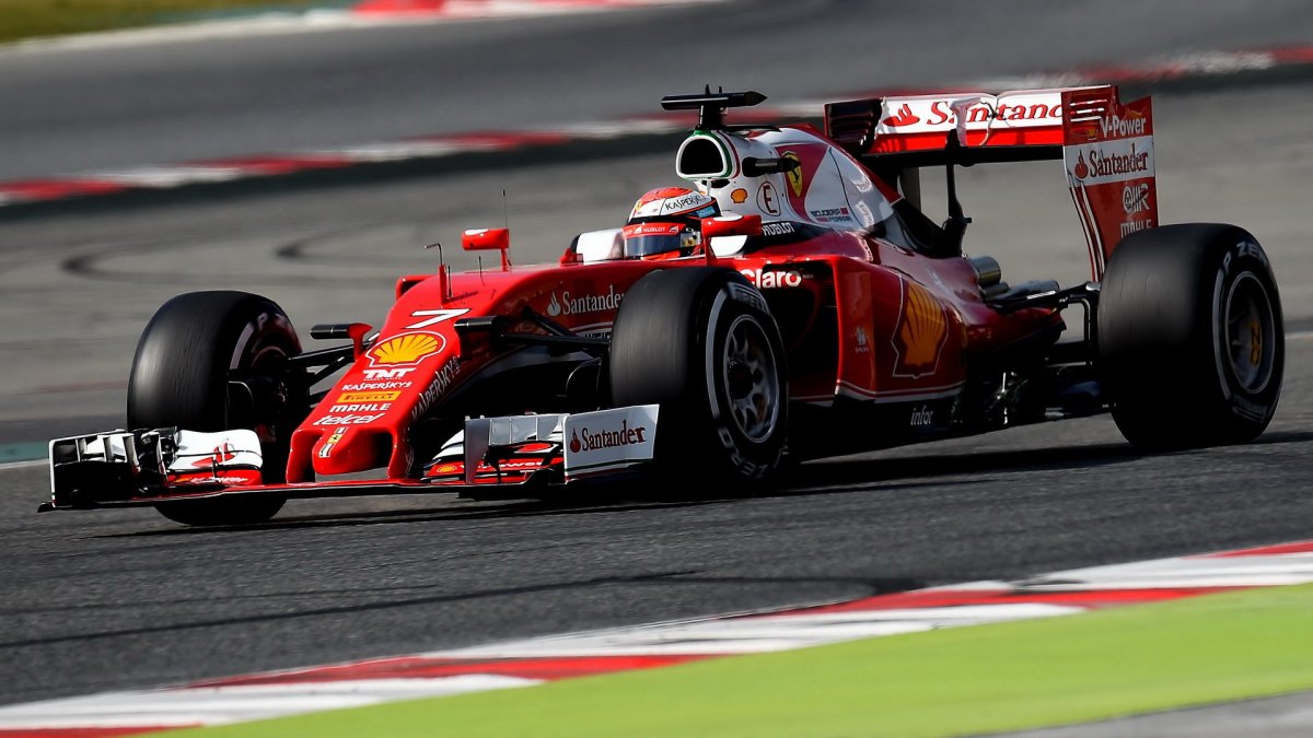 Kimi Räikkönen s novým vozem Ferrari | Ferrari SF16-H