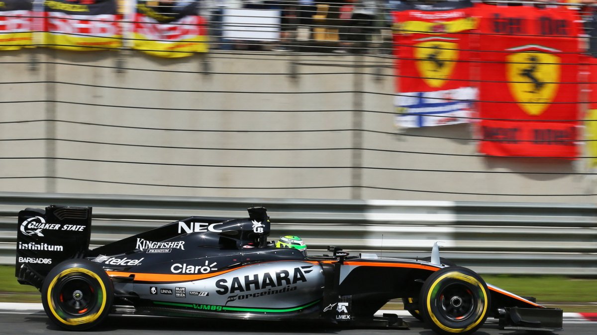 Nico Hülkenberg v závodě v Číně