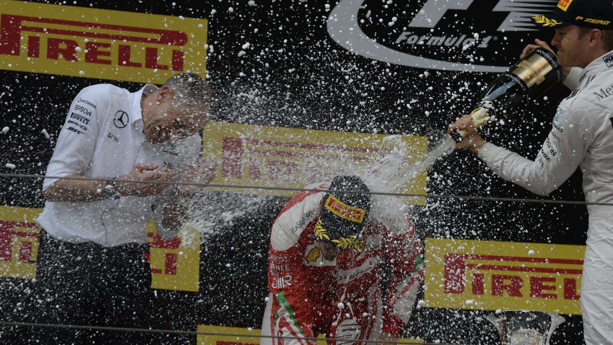 Radost na pódiu v Číně