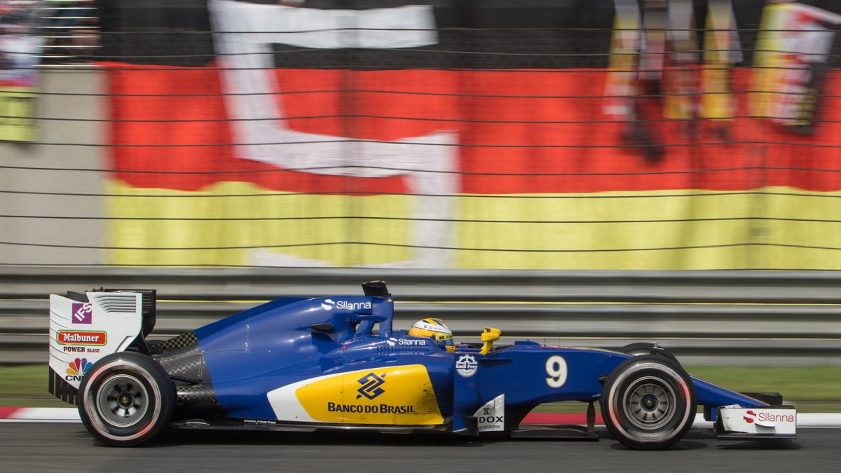 Marcus Ericsson v závodě v Číně